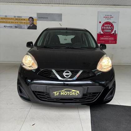NISSAN MARCH 1.0 ACTIVE 16V FLEX 4P MANUAL NISSAN MARCH 1.0 ACTIVE 16V FLEX 4P MANUAL